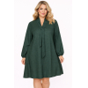 PLUS SIZE ΦΟΡΕΜΑ MINI ΜΑΚΡΥΜΑΝΙΚΟ