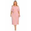 PLUS SIZE ΦΟΡΕΜΑ MAXI ΚΟΝΤΟΜΑΝΙΚΟ