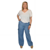 PLUS SIZE ΠΑΝΤΕΛΟΝΙ DENIM