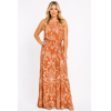 PLUS SIZE ΦΟΡΕΜΑ MAXI ΑΜΑΝΙΚΟ