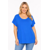 PLUS SIZE ΜΠΛΟΥΖΑ ΚΟΝΤΟΜΑΝΙΚΗ