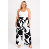 PLUS SIZE ΠΑΝΤΕΛΟΝΑ ΥΦΑΣΜΑΤΙΝΗ