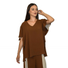 PLUS SIZE ΜΠΛΟΥΖΑ ΚΟΝΤΟΜΑΝΙΚΗ
