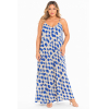  PLUS SIZE ΦΟΡΕΜΑ MAXI  ΤΙΡΑΝΤΕ