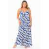  PLUS SIZE ΦΟΡΕΜΑ MAXI  ΤΙΡΑΝΤΕ