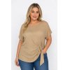 PLUS SIZE ΜΠΛΟΥΖΑ ΚΟΝΤΟΜΑΝΙΚΗ