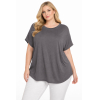 PLUS SIZE ΜΠΛΟΥΖΑ ΚΟΝΤΟΜΑΝΙΚΗ