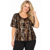 PLUS SIZE ΜΠΛΟΥΖΑ ΚΟΝΤΟΜΑΝΙΚΗ
