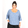 PLUS SIZE ΜΠΛΟΥΖΑ 3/4