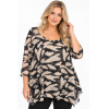 PLUS SIZE ΜΠΛΟΥΖΑ ΜΑΚΡΥΜΑΝΙΚΗ