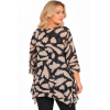 PLUS SIZE ΜΠΛΟΥΖΑ ΜΑΚΡΥΜΑΝΙΚΗ