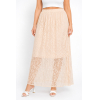 PLUS SIZE ΦΟΥΣΤΑ MAXI