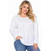 PLUS SIZE ΜΠΛΟΥΖΑ ΜΑΚΡΥΜΑΝΙΚΗ