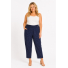 PLUS SIZE ΠΑΝΤΕΛΟΝΙ ΥΦΑΣΜΑΤΙΝΟ