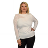 PLUS SIZE ΜΠΛΟΥΖΑ ΜΑΚΡΥΜΑΝΙΚΗ