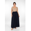 PLUS SIZE ΦΟΥΣΤΑ MAXI