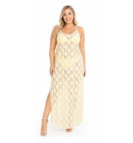  PLUS SIZE ΦΟΡΕΜΑ MAXI  ΤΙΡΑΝΤΕ