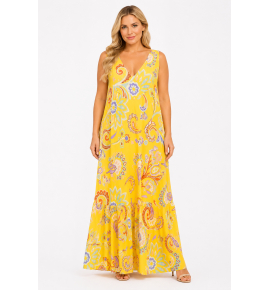 PLUS SIZE ΦΟΡΕΜΑ MAXI ΑΜΑΝΙΚΟ