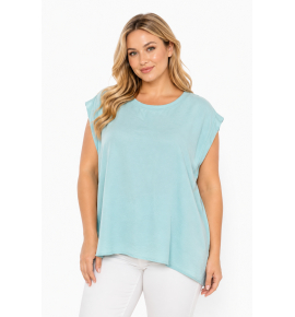 PLUS SIZE ΜΠΛΟΥΖΑ ΑΜΑΝΙΚΗ