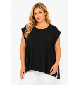 PLUS SIZE ΜΠΛΟΥΖΑ ΑΜΑΝΙΚΗ