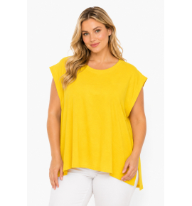 PLUS SIZE ΜΠΛΟΥΖΑ ΑΜΑΝΙΚΗ