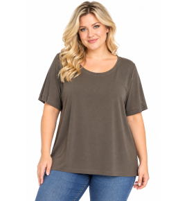 PLUS SIZE ΜΠΛΟΥΖΑ ΚΟΝΤΟΜΑΝΙΚΗ