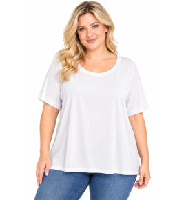 PLUS SIZE ΜΠΛΟΥΖΑ ΚΟΝΤΟΜΑΝΙΚΗ