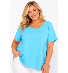 PLUS SIZE ΜΠΛΟΥΖΑ ΚΟΝΤΟΜΑΝΙΚΗ