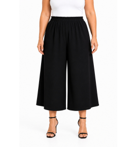 PLUS SIZE ΖΙΠ ΚΙΛΟΤ ΥΦΑΣΜΑΤΙΝΗ