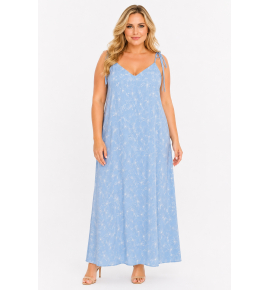 PLUS SIZE ΦΟΡΕΜΑ MAXI ΤΙΡΑΝΤΕ