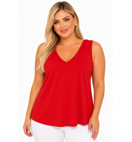 PLUS SIZE ΜΠΛΟΥΖΑ ΑΜΑΝΙΚΗ