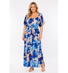 PLUS SIZE ΦΟΡΕΜΑ MAXI ΚΟΝΤΟΜΑΝΙΚΟ