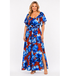 PLUS SIZE ΦΟΡΕΜΑ MAXI ΚΟΝΤΟΜΑΝΙΚΟ