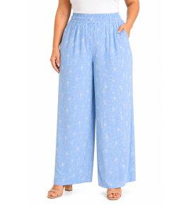 PLUS SIZE ΠΑΝΤΕΛΟΝΑ ΥΦΑΣΜΑΤΙΝΗ