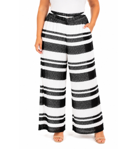 PLUS SIZE ΠΑΝΤΕΛΟΝΑ ΥΦΑΣΜΑΤΙΝΗ