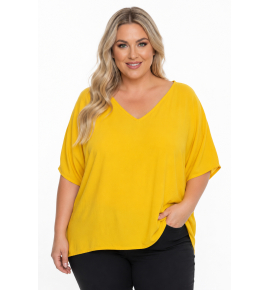 PLUS SIZE ΜΠΛΟΥΖΑ ΚΟΝΤΟΜΑΝΙΚΗ