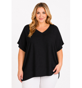 PLUS SIZE ΜΠΛΟΥΖΑ ΚΟΝΤΟΜΑΝΙΚΗ