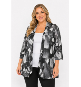 PLUS SIZE ΖΑΚΕΤΑ ΚΟΝΤΟΜΑΝΙΚΗ