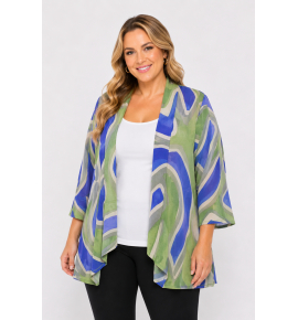 PLUS SIZE ΖΑΚΕΤΑ ΚΟΝΤΟΜΑΝΙΚΗ