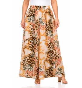 PLUS SIZE ΦΟΥΣΤΑ MAXI