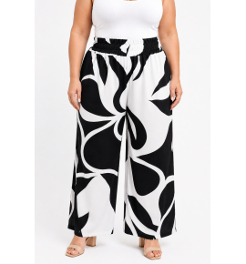 PLUS SIZE ΠΑΝΤΕΛΟΝΑ ΥΦΑΣΜΑΤΙΝΗ