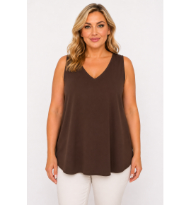PLUS SIZE ΜΠΛΟΥΖΑ ΑΜΑΝΙΚΗ