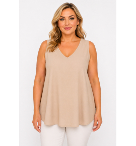 PLUS SIZE ΜΠΛΟΥΖΑ ΑΜΑΝΙΚΗ
