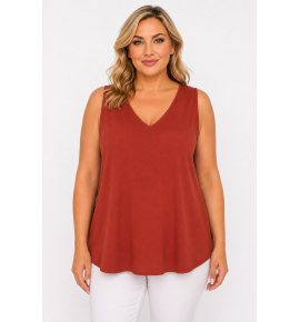 PLUS SIZE ΜΠΛΟΥΖΑ ΑΜΑΝΙΚΗ