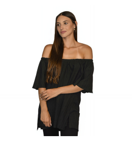 PLUS SIZE ΜΠΛΟΥΖΑ ΚΟΝΤΟΜΑΝΙΚΗ