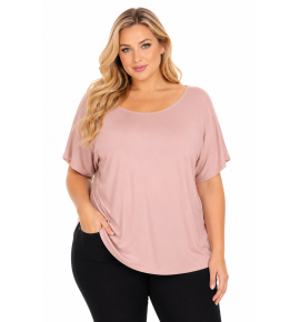 PLUS SIZE ΜΠΛΟΥΖΑ ΚΟΝΤΟΜΑΝΙΚΗ