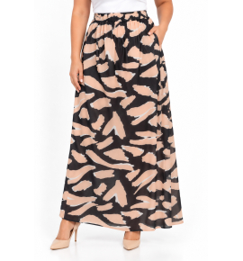 PLUS SIZE ΦΟΥΣΤΑ MAXI