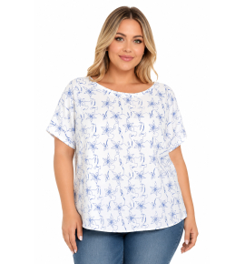 PLUS SIZE ΜΠΛΟΥΖΑ ΚΟΝΤΟΜΑΝΙΚΗ