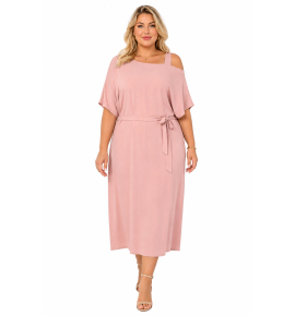 PLUS SIZE ΦΟΡΕΜΑ MAXI ΚΟΝΤΟΜΑΝΙΚΟ