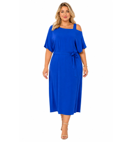 PLUS SIZE ΦΟΡΕΜΑ MAXI ΚΟΝΤΟΜΑΝΙΚΟ
